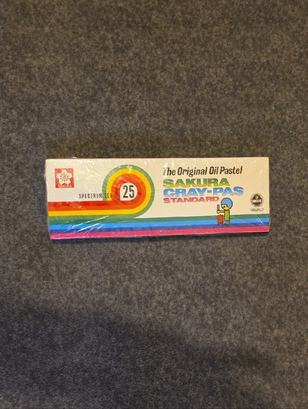 Vintage Sakura Cray-Pas Standard Oil Pastel Set - Rainbow Colors